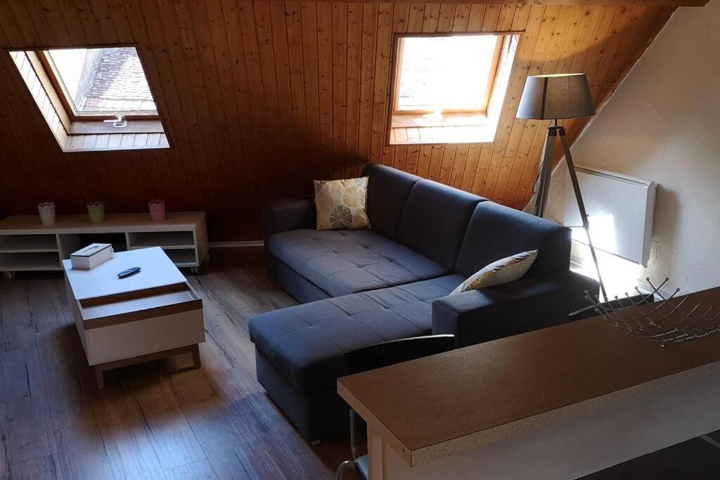 Apartment Duplex Au Centre Ville, Dans Cour Interieure Calme Dole
